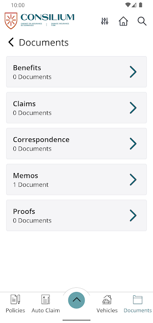 Consilium Assurances Screenshot 2