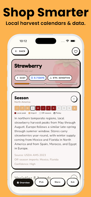 Redberi: Fruit & Produce Guide Screenshot 2