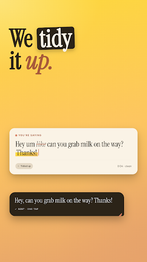 Yaps: AI Voice Typing Keyboard Screenshot 2