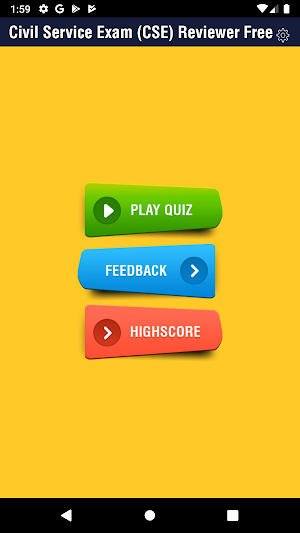 Civil Service Reviewer Free Screenshot 0