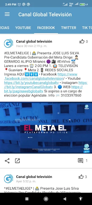 Global Televisión Screenshot 3