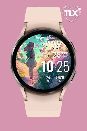 Girly Watch face Screenshot 0