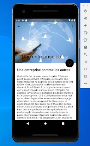Marketing de réseau - Affaires Screenshot 2