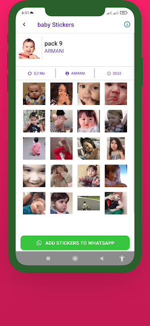 BABY STICKERS Screenshot 3