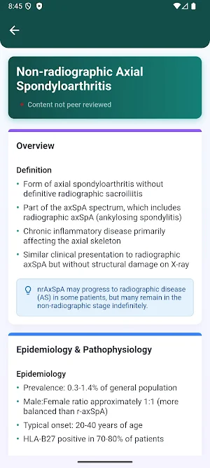 RheumEd Screenshot 2