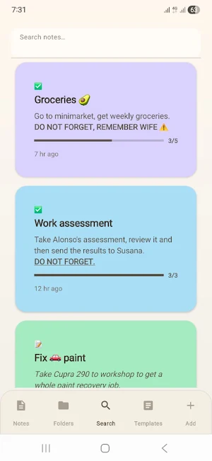 QColorNotes+ Screenshot 0