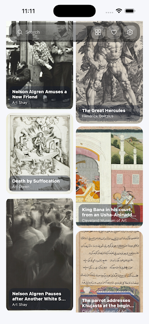 MetMosaic: Art Museum Explorer Screenshot 1