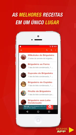 Receitas de Brigadeiro Screenshot 0