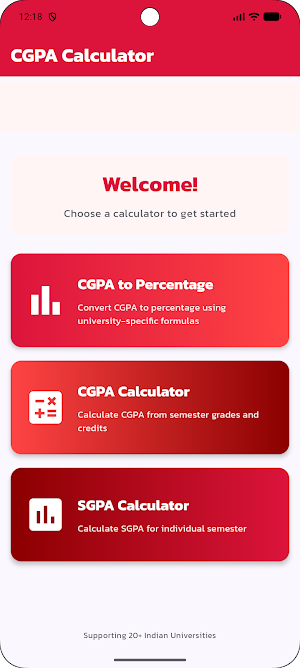 cgpa to percentage converter Screenshot 0