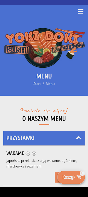YOKI DOKI SUSHI & Street Food Screenshot 2