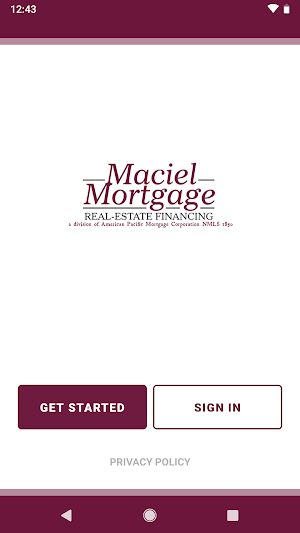 Maciel Mortgage Screenshot 0
