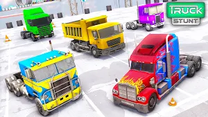 Extreme Ramp Truck Stunts 3D: Car Games Screenshot 3