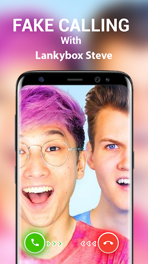 Fake Call for Lankybox Steve Screenshot 3