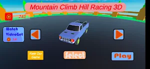 Mountain Climb Car Racing 3D Screenshot 0