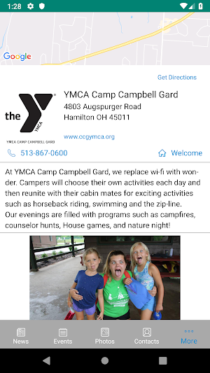 YMCA Camp Campbell Gard Screenshot 1