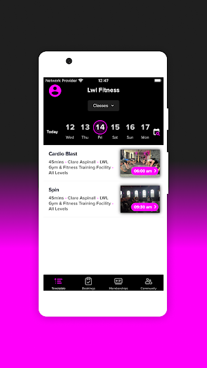 LWL Gym & Fitness Training Screenshot 1