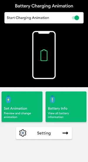 Battery Charging Animation Screenshot 0