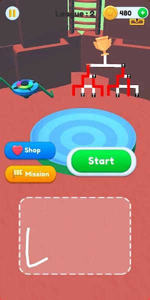 Robot Fight: Draw Spin Mecha Screenshot 2