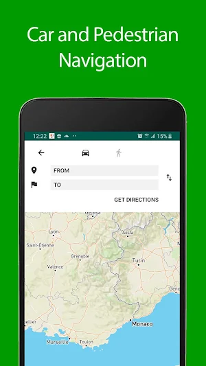 Provence Offline Map and Travel Guide Screenshot 1