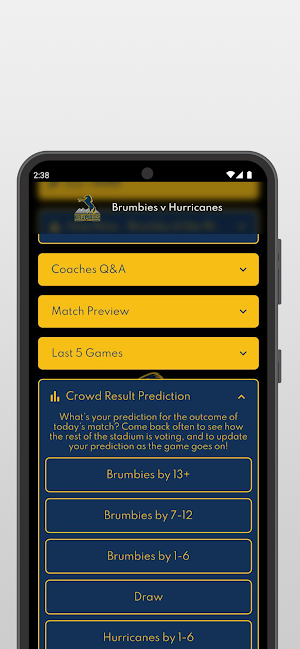 ACT Brumbies Rugby Screenshot 2