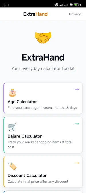 ExtraHand Screenshot 0