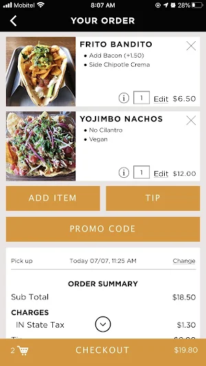 Ricochet Tacos Screenshot 3
