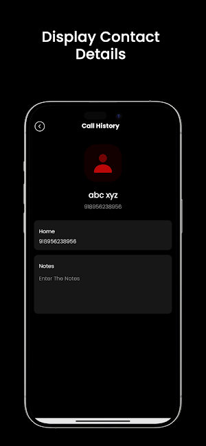 Call history of any number Screenshot 1