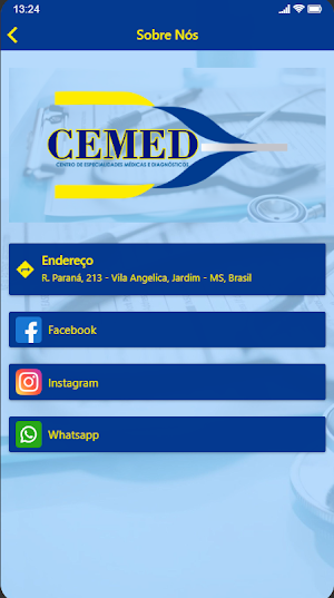 APP CEMED Screenshot 1
