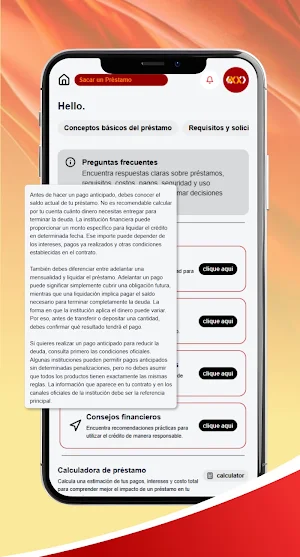 Sacar un Préstamo OXXO Tips Screenshot 3