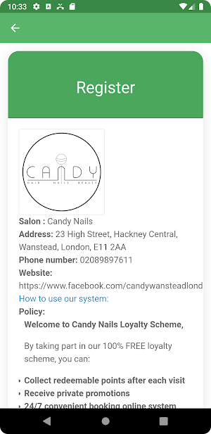 Candy Nail & Beauty Screenshot 3