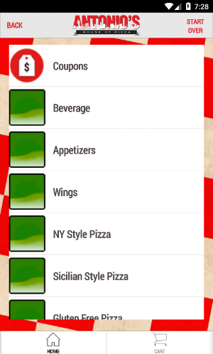 Antonio’s House of Pizza Screenshot 2