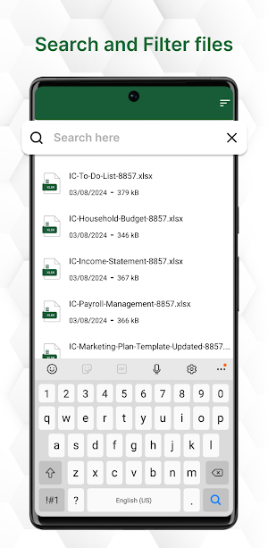 Excel Viewer - view xlsx & xls Screenshot 3