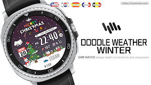 SamWatch Doodle Weather Winter Screenshot 0