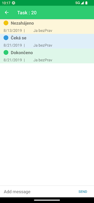 EDUtest modul úkolů Screenshot 1
