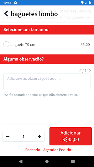 Baguete e Baunilha Screenshot 1