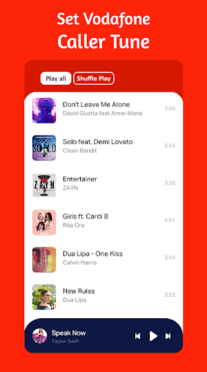 Set Vodafone Caller Tune Screenshot 2