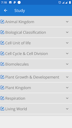 Biology Quiz in English Screenshot 2