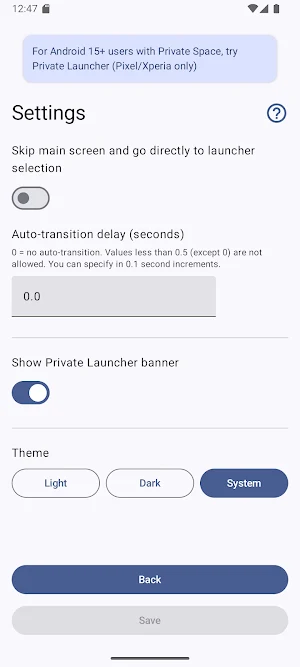 ENUF Home Switcher Screenshot 1