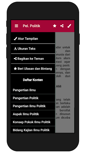 Politic Lessons in Bahasa Indonesia Screenshot 1