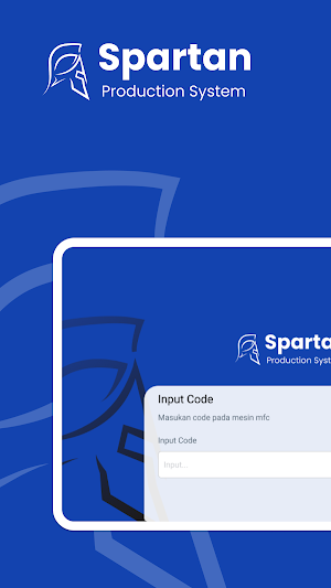 Absensi Spartan Blue Screenshot 0