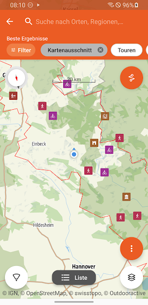 Weser-Radweg Screenshot 2