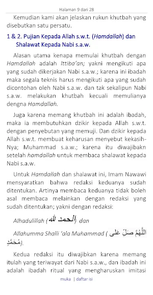 Rukun Syarat Sah Khutbah Jumat Screenshot 3