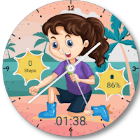 Summer watch face
