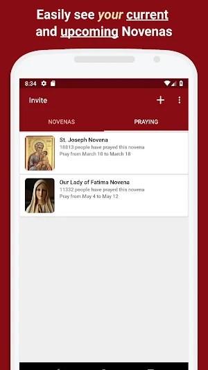 Pray Catholic Novena Prayers Screenshot 3