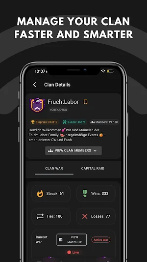 Clash Watch - Track your Clan Screenshot 0