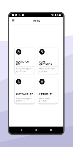 SNEH Quotation Maker Screenshot 1
