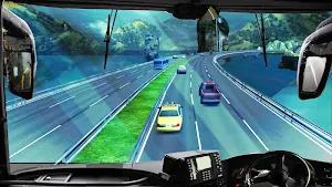 Hill Top Bus Racing Screenshot 1