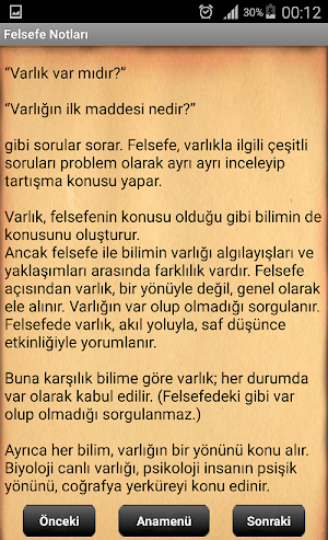 Felsefe Ders Notları Screenshot 3