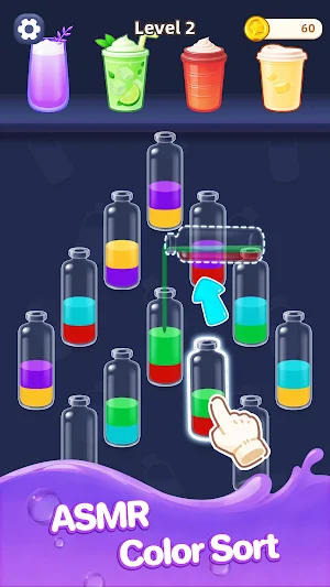 Water Jam Sort: Color Sort Screenshot 0