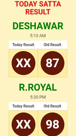 Diamond Satta King Screenshot 1